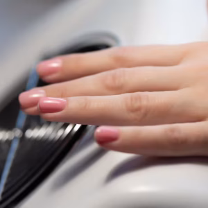 manicurist doing gel nail design client close up 127675 2638